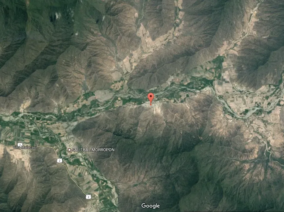 map of Peru